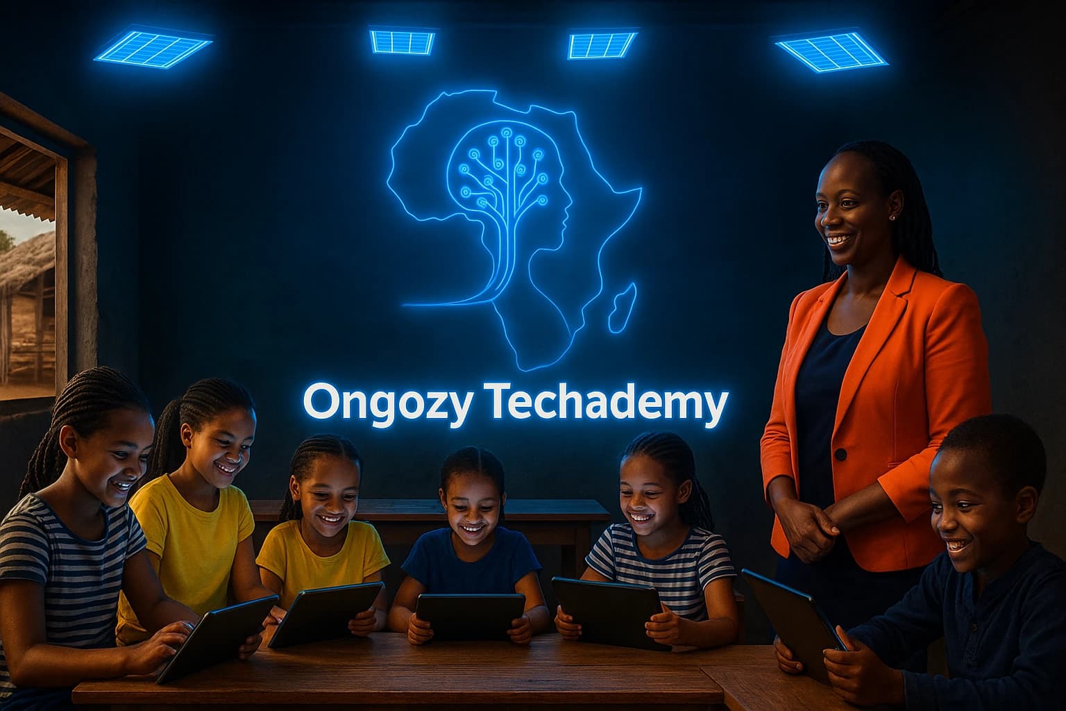 Background showing Ongozy theme